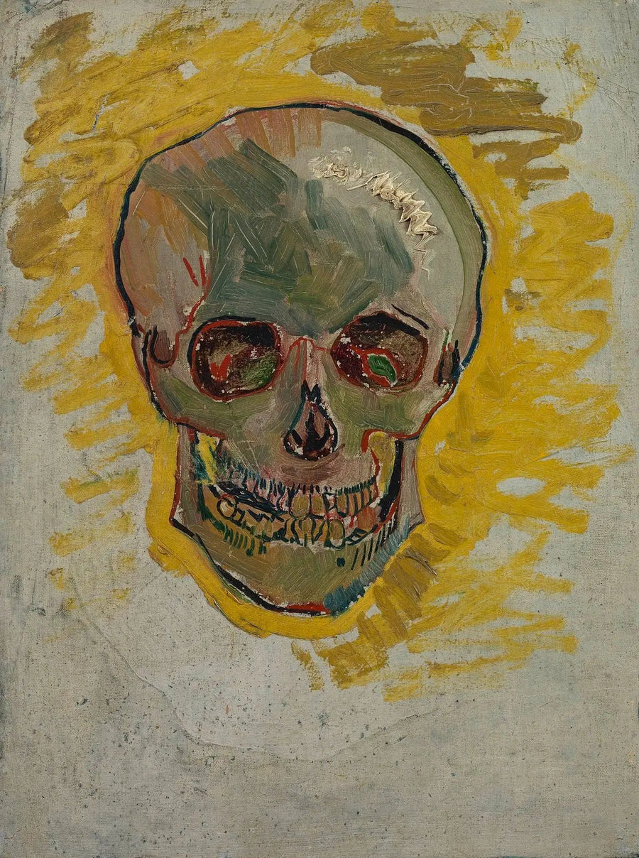 Skeleton Skull - Vincent van Gogh