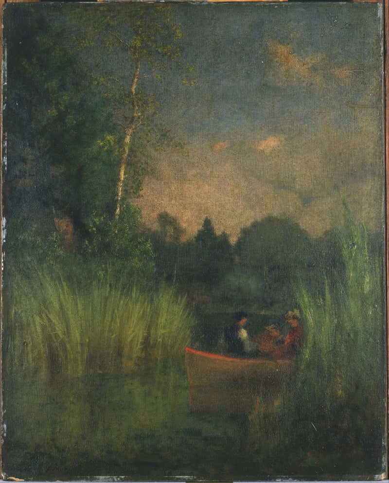 Twilight in the Reeds (Alexandria Bay) - George Inness