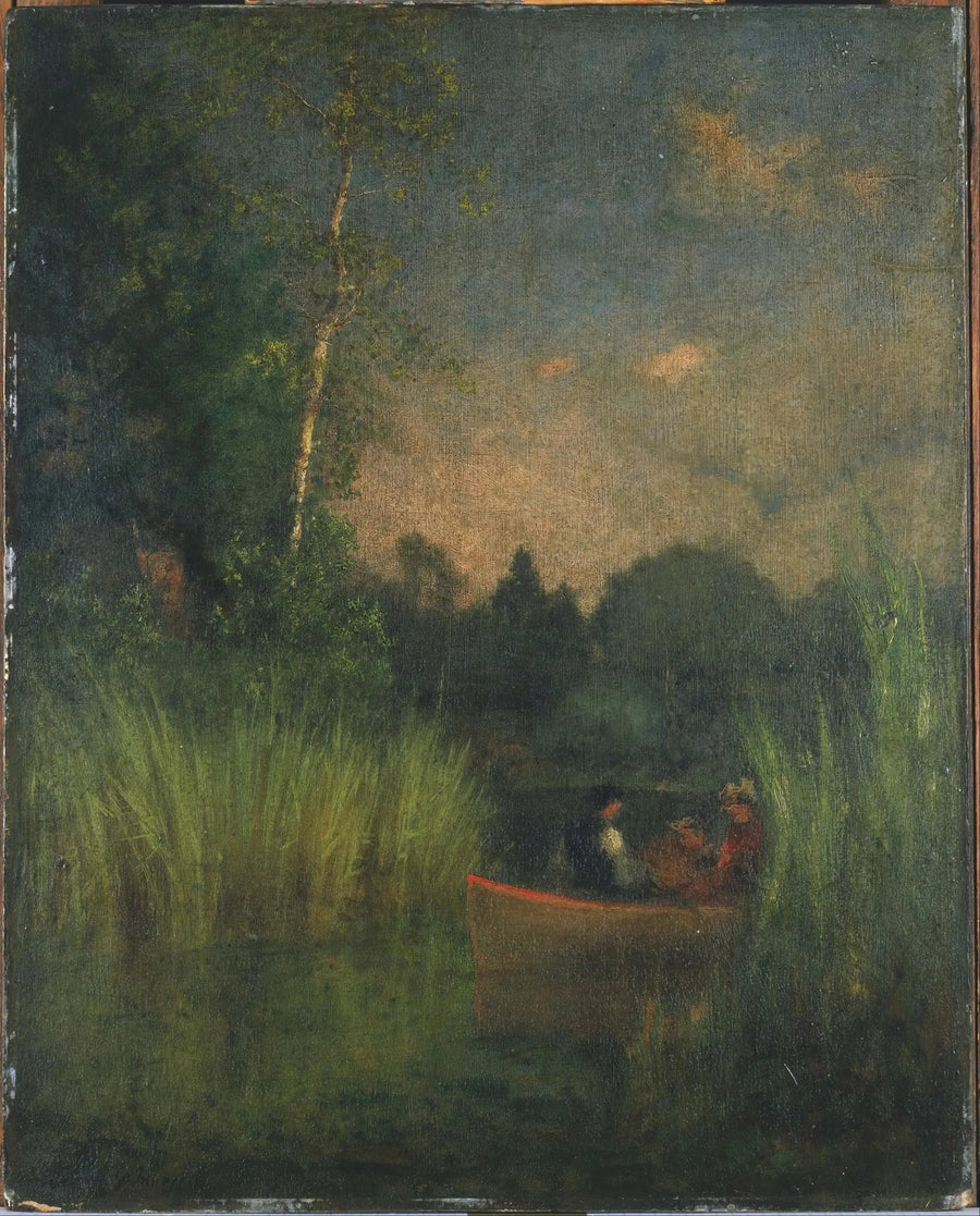 Twilight in the Reeds (Alexandria Bay) - George Inness