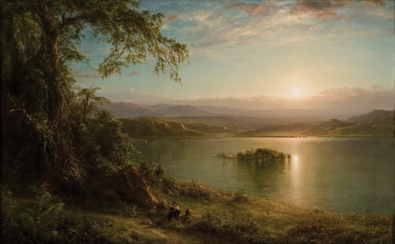 Twilight under the Tropics - Frederic Edwin Church