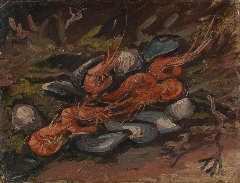 Shrimp and Mussels - Vincent van Gogh