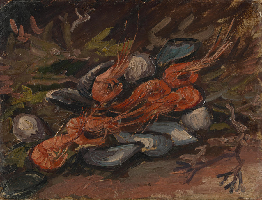 Shrimp and Mussels - Vincent van Gogh