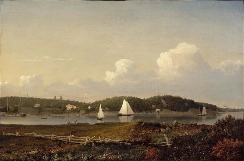 Freshwater Cove from Dolliver's Neck, Gloucester - Fitz Henry Lane