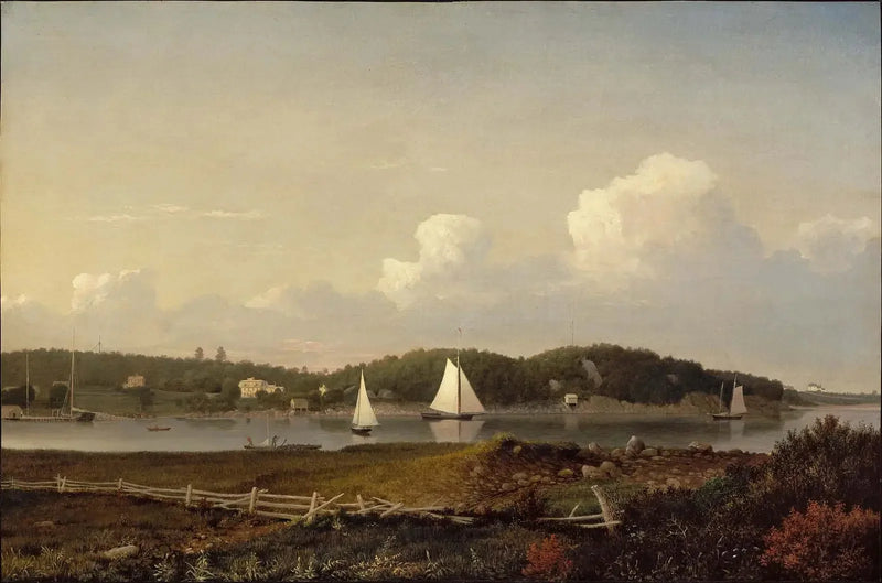 Freshwater Cove from Dolliver's Neck, Gloucester - Fitz Henry Lane