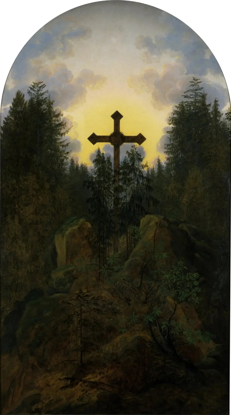 Cross in the Mountain - Caspar David Friedrich