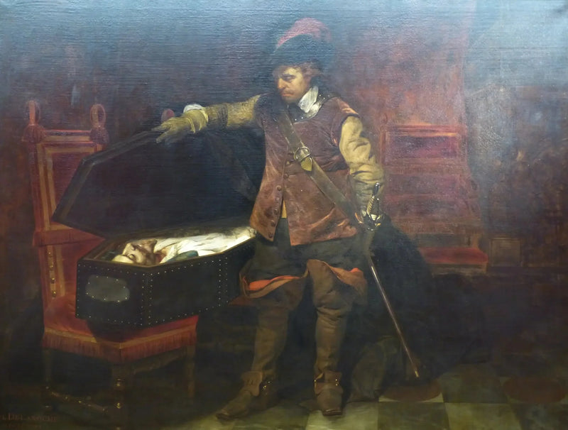 Cromwell and Charles I - Paul Delaroche