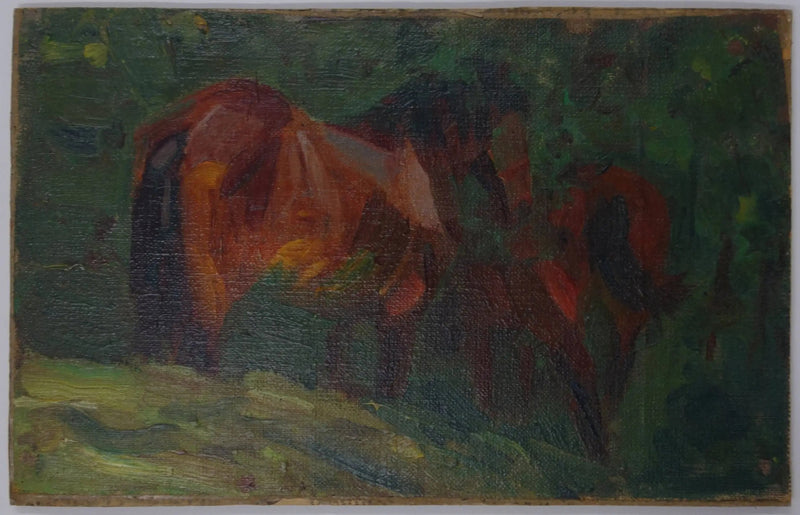 Horse Sketch II - Franz Marc