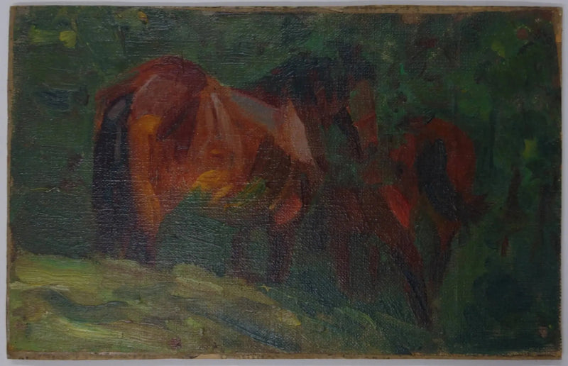 Horse Sketch II - Franz Marc