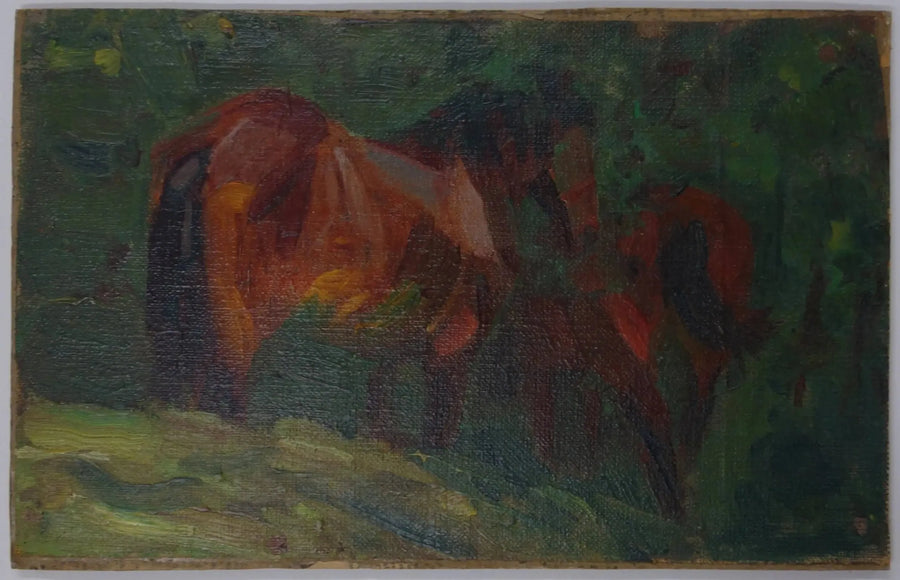 Horse Sketch II - Franz Marc