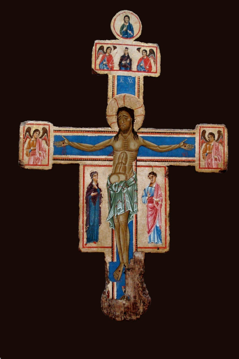 Crucifix by the Maestro del Bigallo - Master of the Bigallo Crucifix