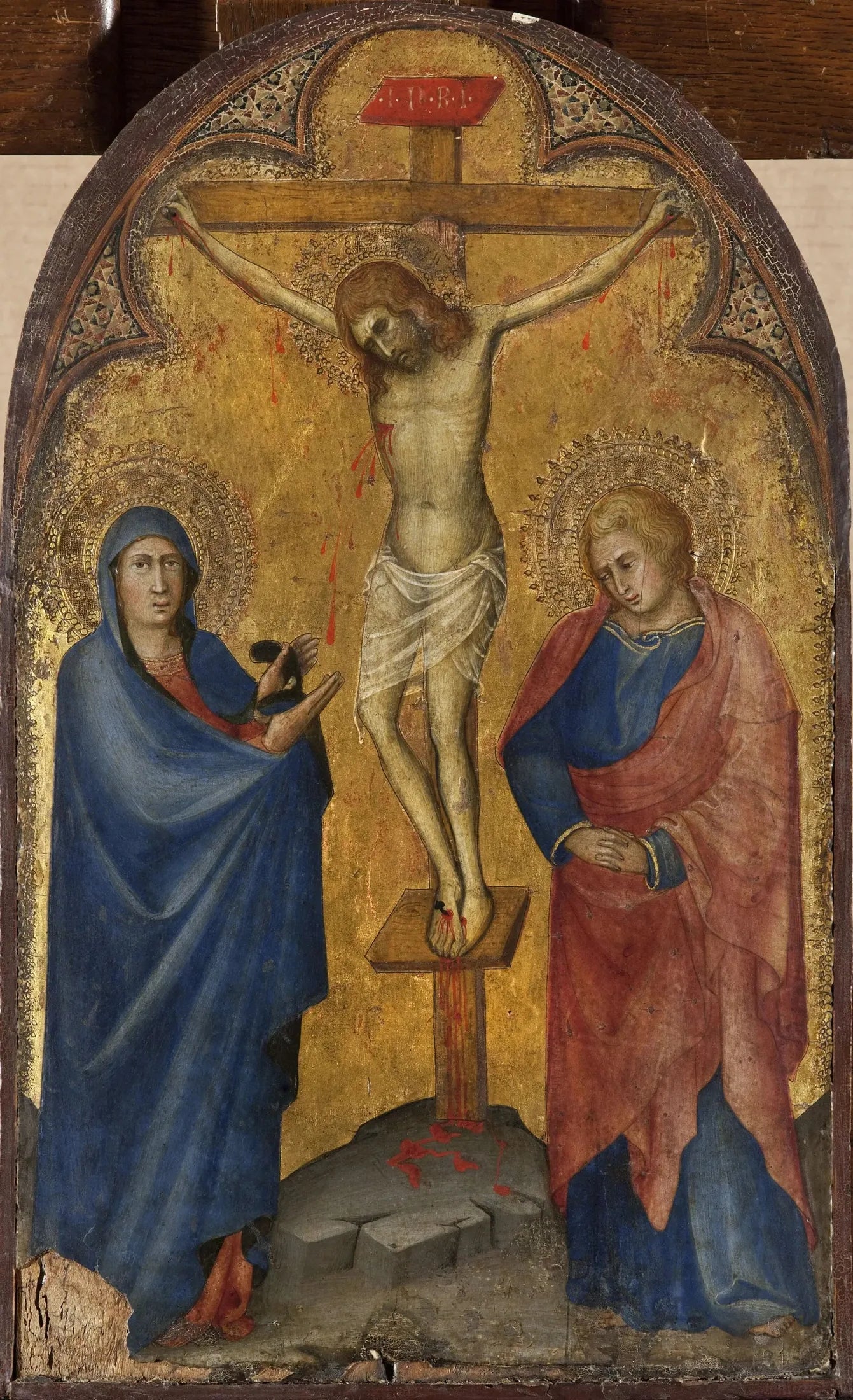 Crucifixion - Andrea del Castagno image 1 copie peinte à la main à l’huile