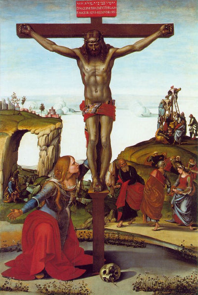 Crucifixion avec Marie de Magdala - Luca Signorelli - Alpha Reproduction