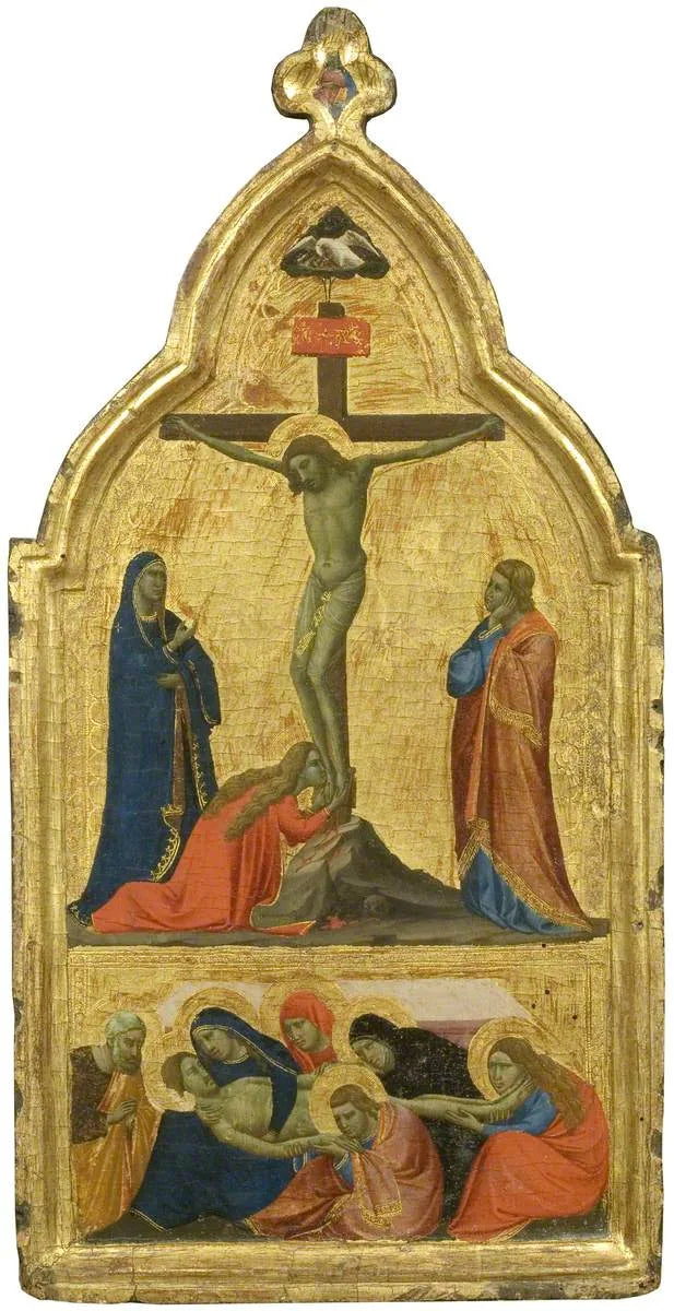 Crucifixion and Lamentation - Taddeo Gaddi