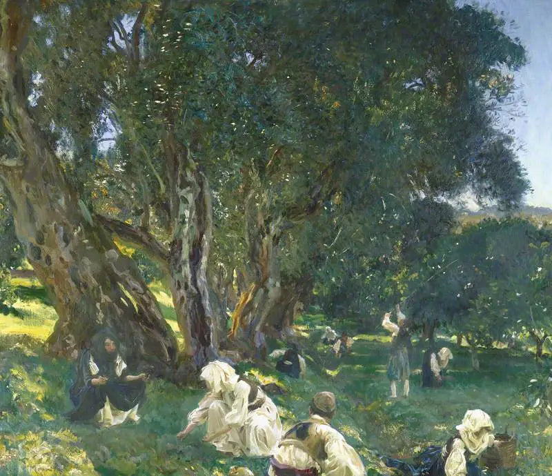 Albanian Olive Pickers - John Singer Sargent