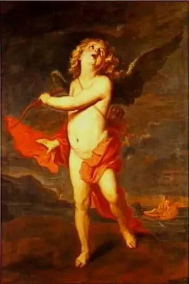 Cupid and Neptune - Antoine van Dyck
