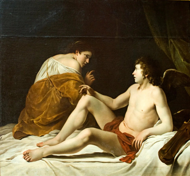 Cupid and Psyche - Orazio Gentileschi