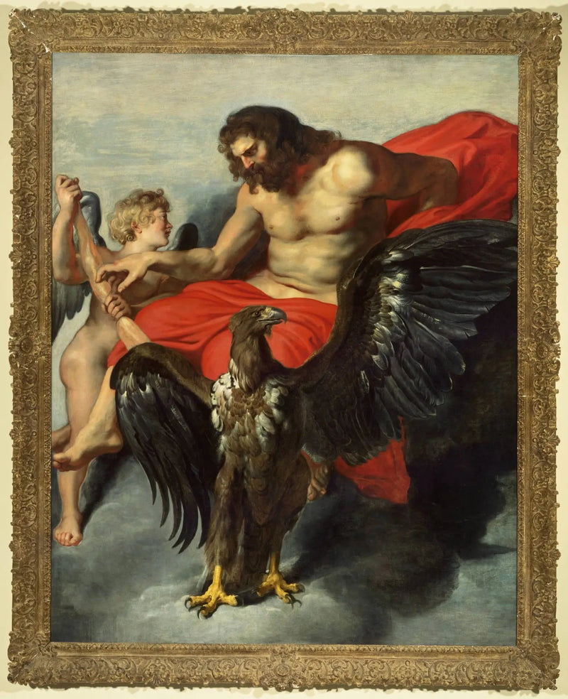 Cupid Pleading with Jupiter - Peter Paul Rubens