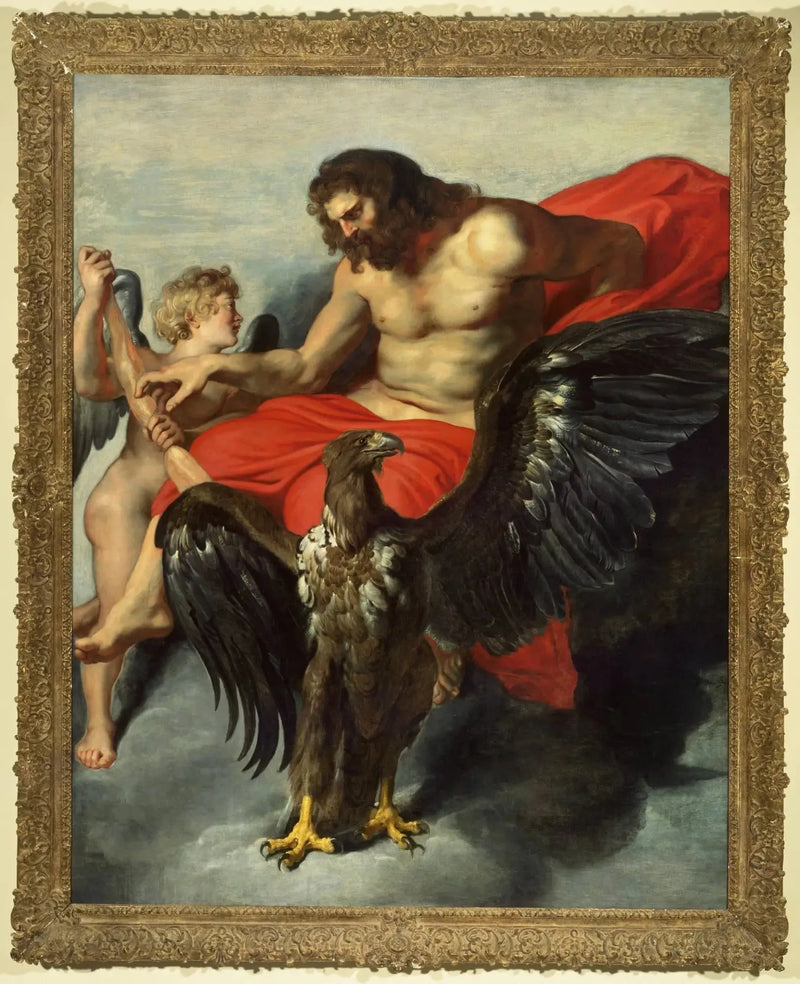 Cupid Pleading with Jupiter - Peter Paul Rubens