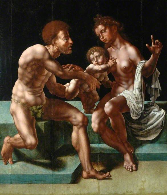 Cybèle implore Saturne d'épargner son enfant - Jan Gossaert