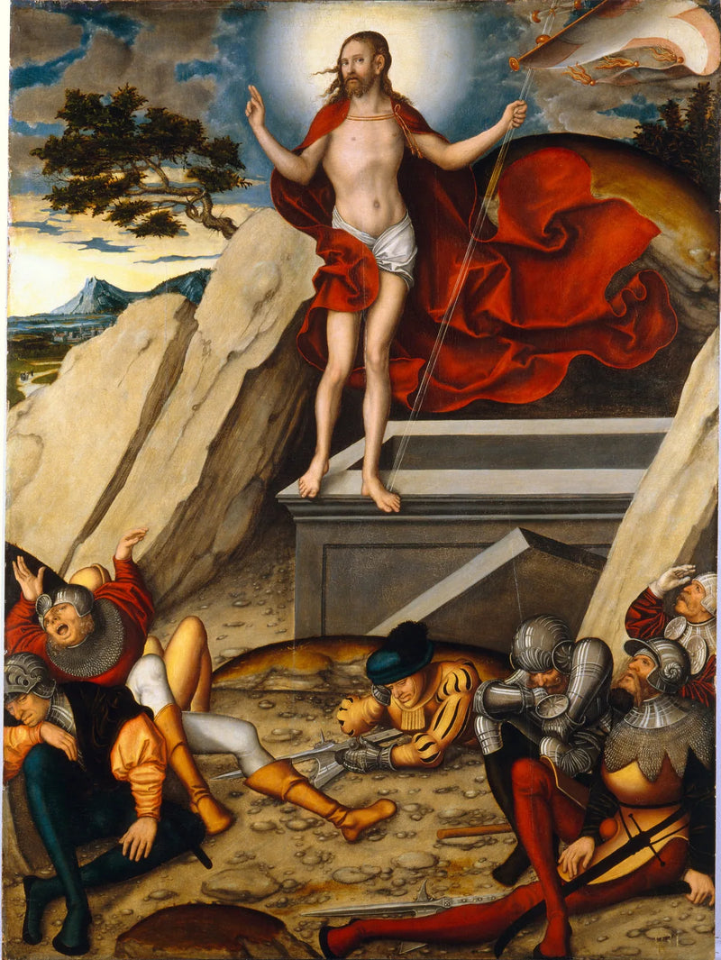 Passion Cycle: The Resurrection - Lucas Cranach the Elder