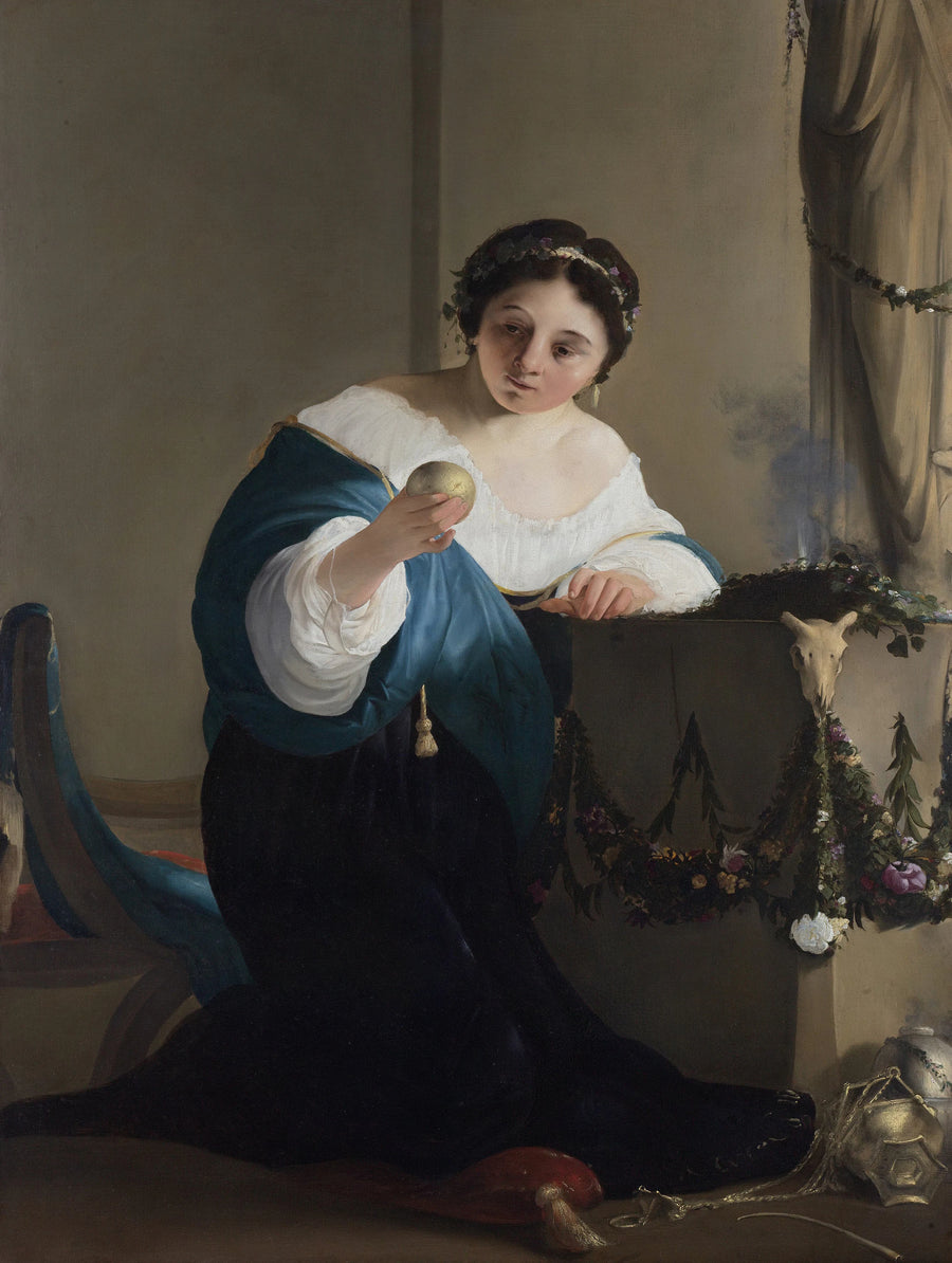 Cydippe à la pomme d'Acontius - Paulus Bor