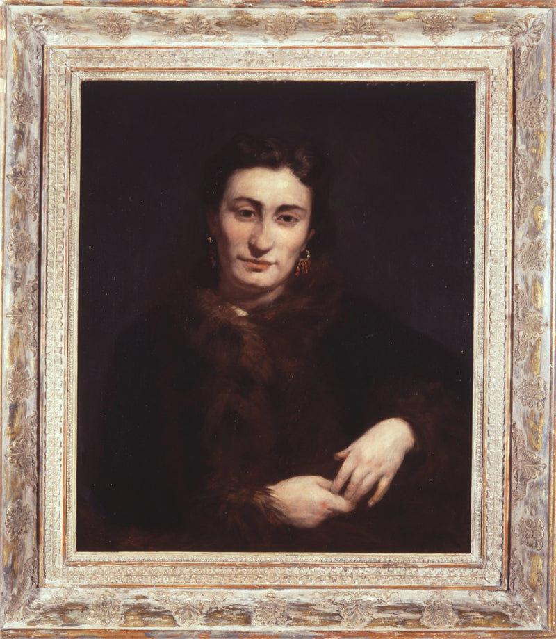 Portrait of a Woman in Fur - Pierre-Auguste Renoir