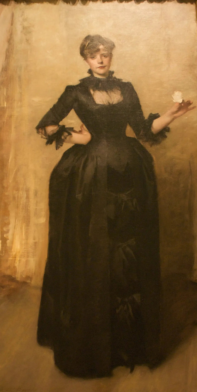 Lady with the Rose (Charlotte Louise Burckhardt) - John Singer Sargent