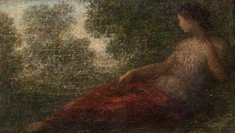 Lady at Rest - Henri Fantin-Latour