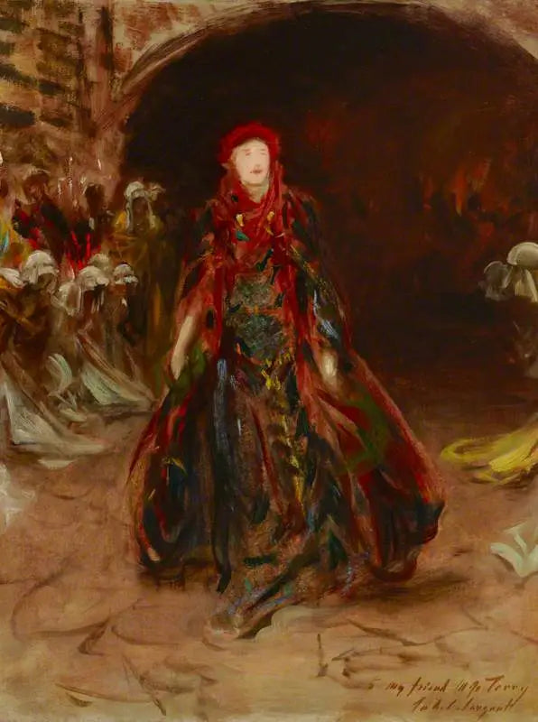 Dame Ellen Terry (1847-1928) as Lady Macbeth in 