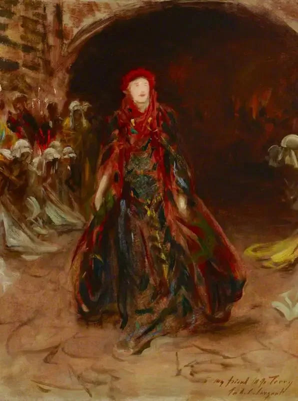 Dame Ellen Terry (1847-1928) as Lady Macbeth in "Macbeth" by William Shakespeare - John Singer Sargent