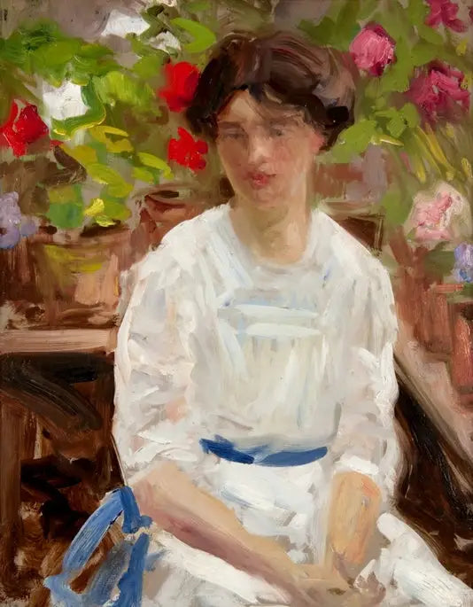 Lady in White - Francis Cadell