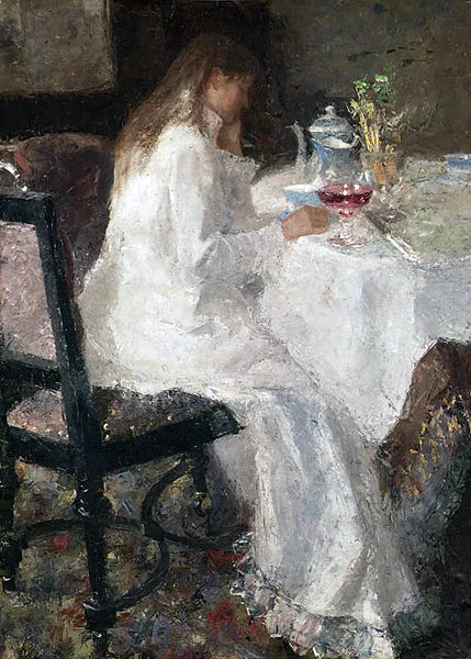 Lady in White - Jan Toorop