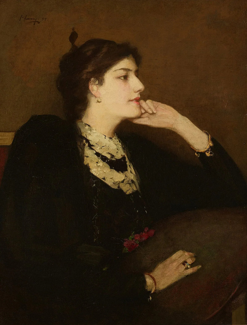 Woman in Black - John Lavery