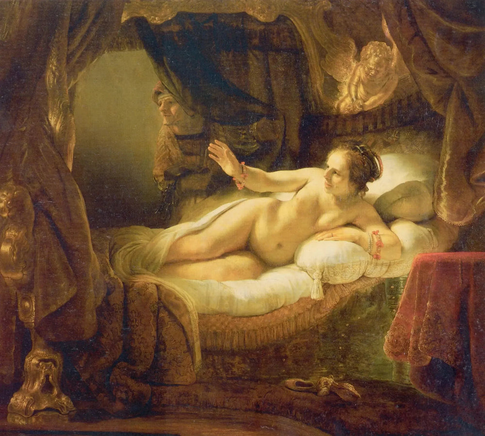 Danaé - Rembrandt image 1 reproduction d’œuvre d’art à l’huile
