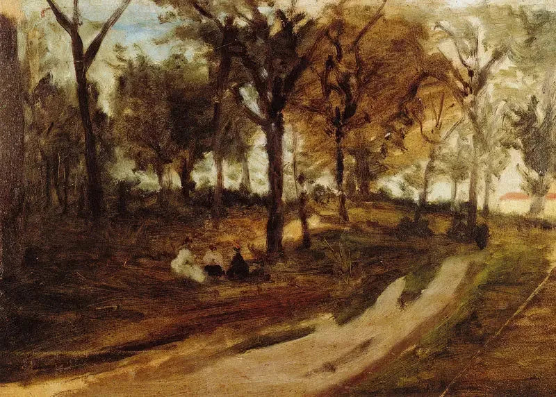 In the Forest, Saint-Cloud - Paul Gauguin