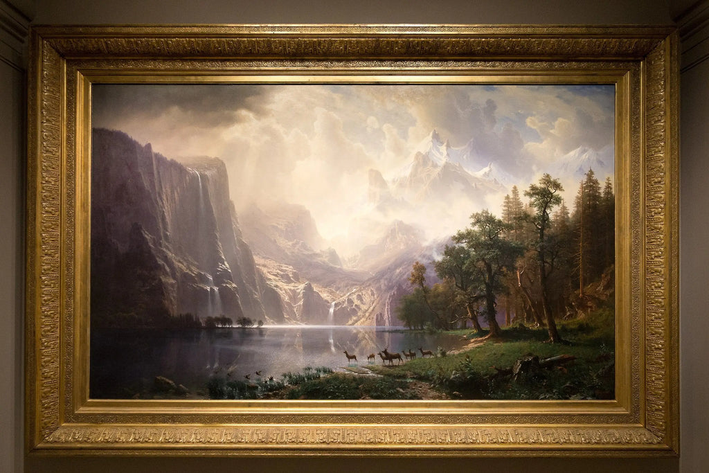 Dans la Sierra Nevada en Californie - Albert Bierstadt - Alpha Reproduction