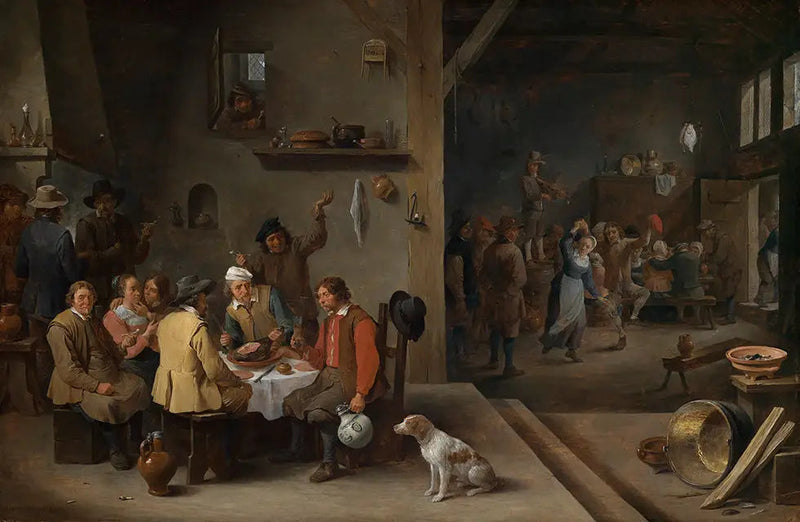 In the tavern - David Teniers the Younger