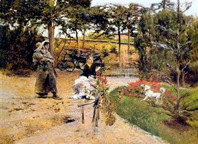 In the Garden - Giovanni Boldini