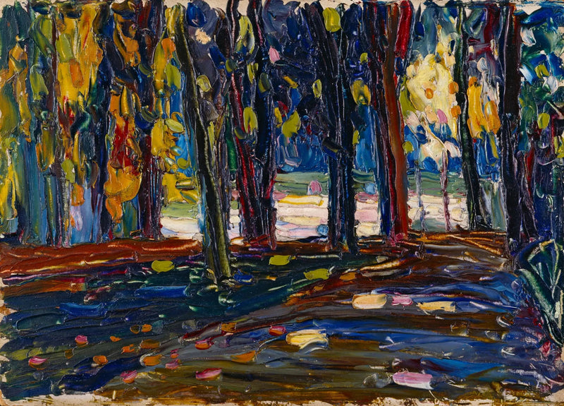 In the Park of Saint-Cloud - Autumn II - Vassily Kandinsky