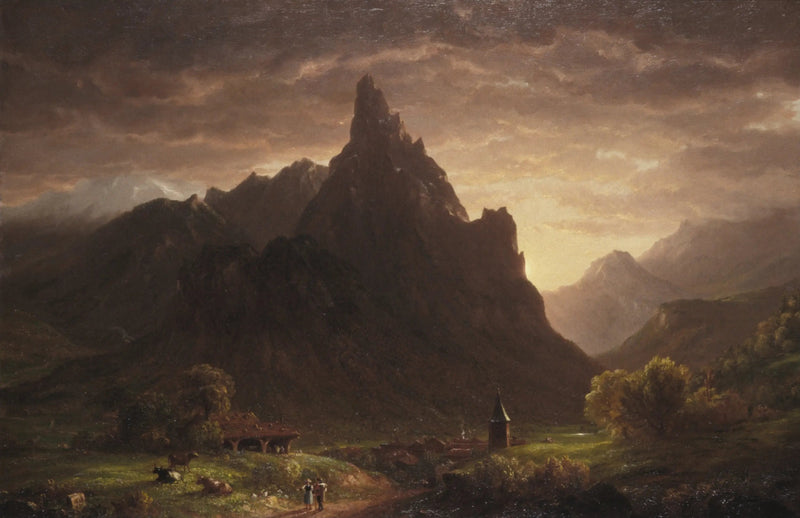 In the Simmental, Switzerland - Thomas Cole