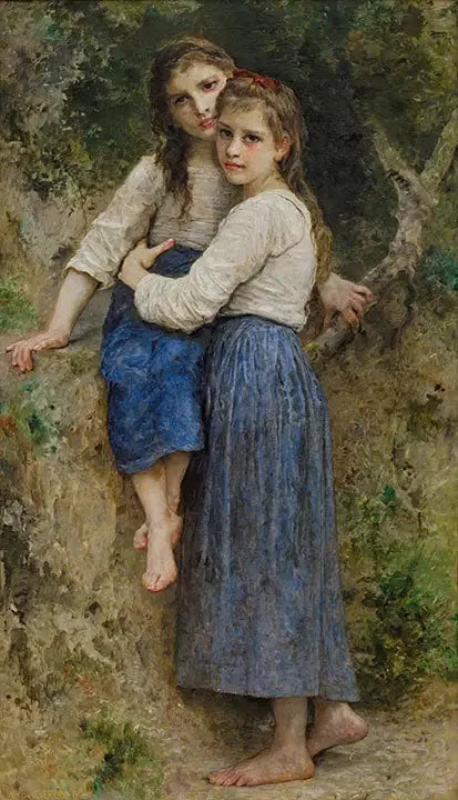 In the Woods - Bouguereau