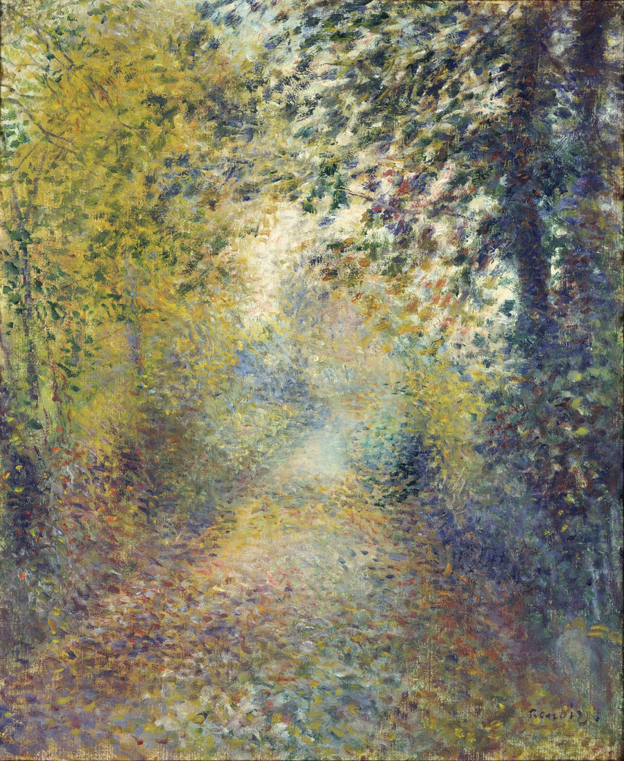 In the Woods - Pierre-Auguste Renoir
