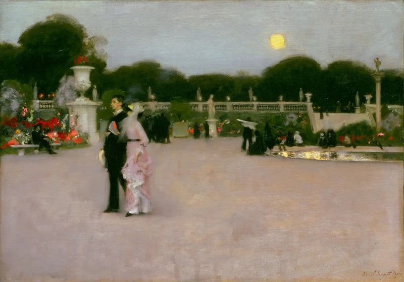 In the Luxembourg Gardens - John Singer Sargent