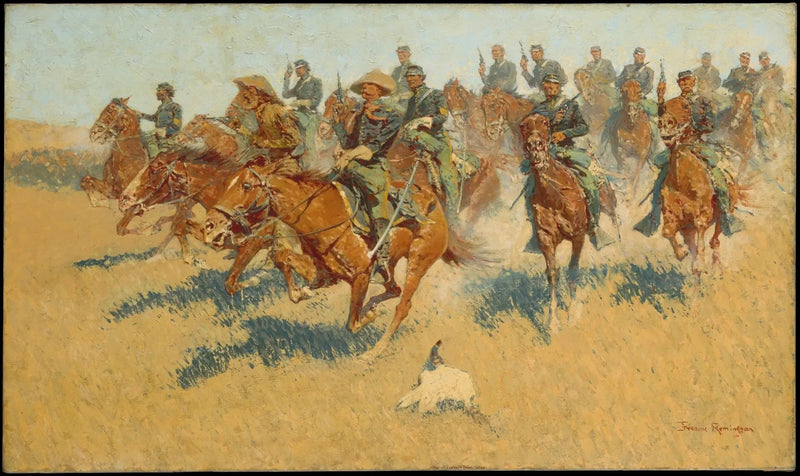 In the Southern Plains - Frederic Remington