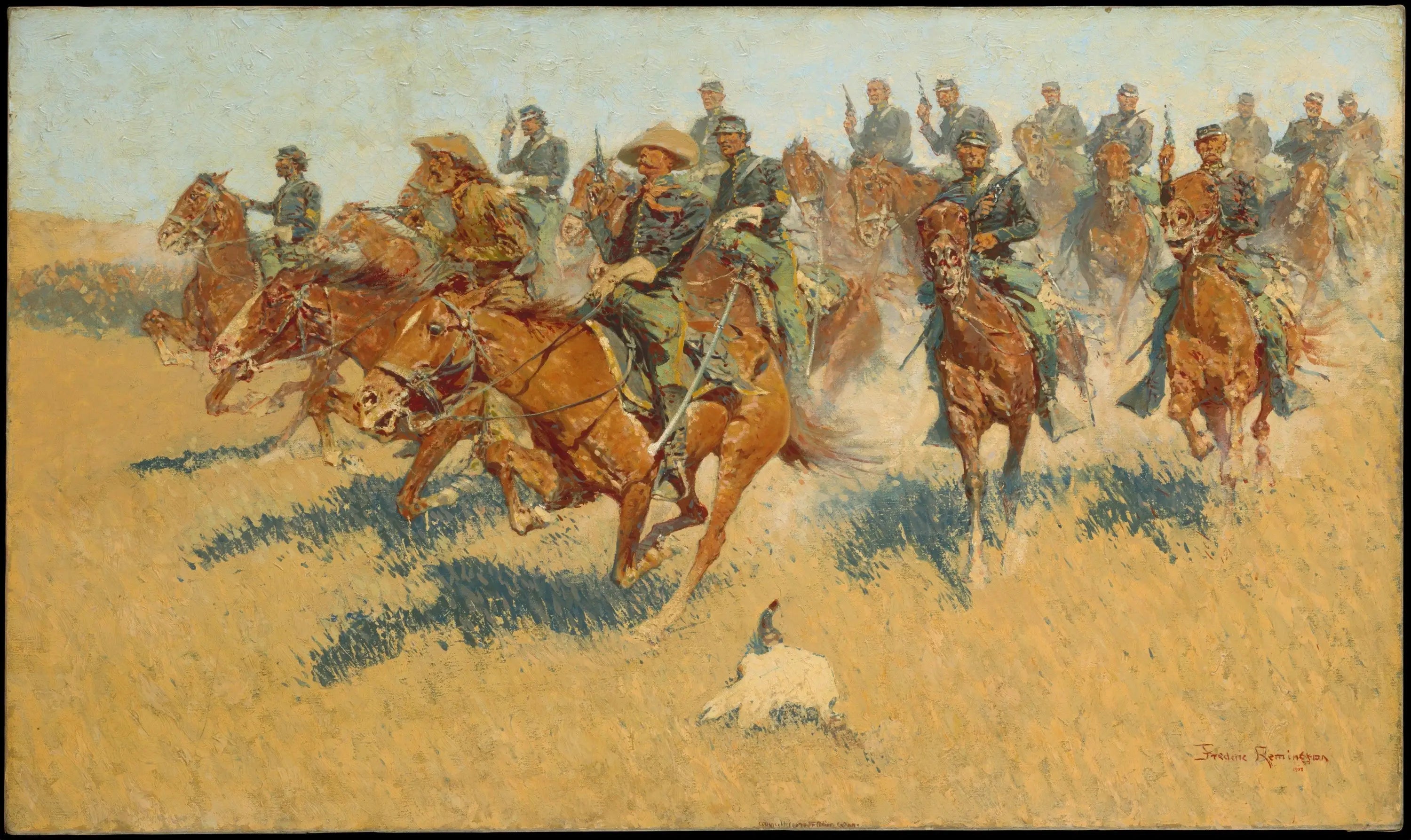 Dans les plaines du Sud - Frederic Remington - Alpha Reproduction