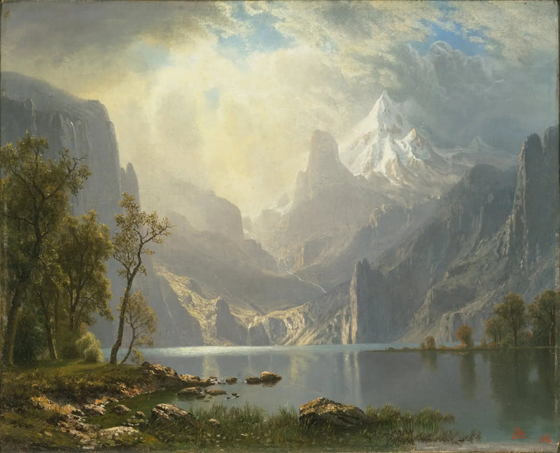 In the Sierras - Albert Bierstadt