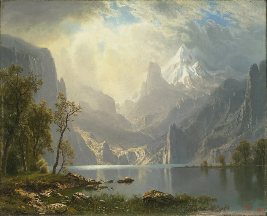 In the Sierras - Albert Bierstadt