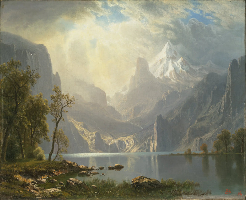 In the Sierras - Albert Bierstadt