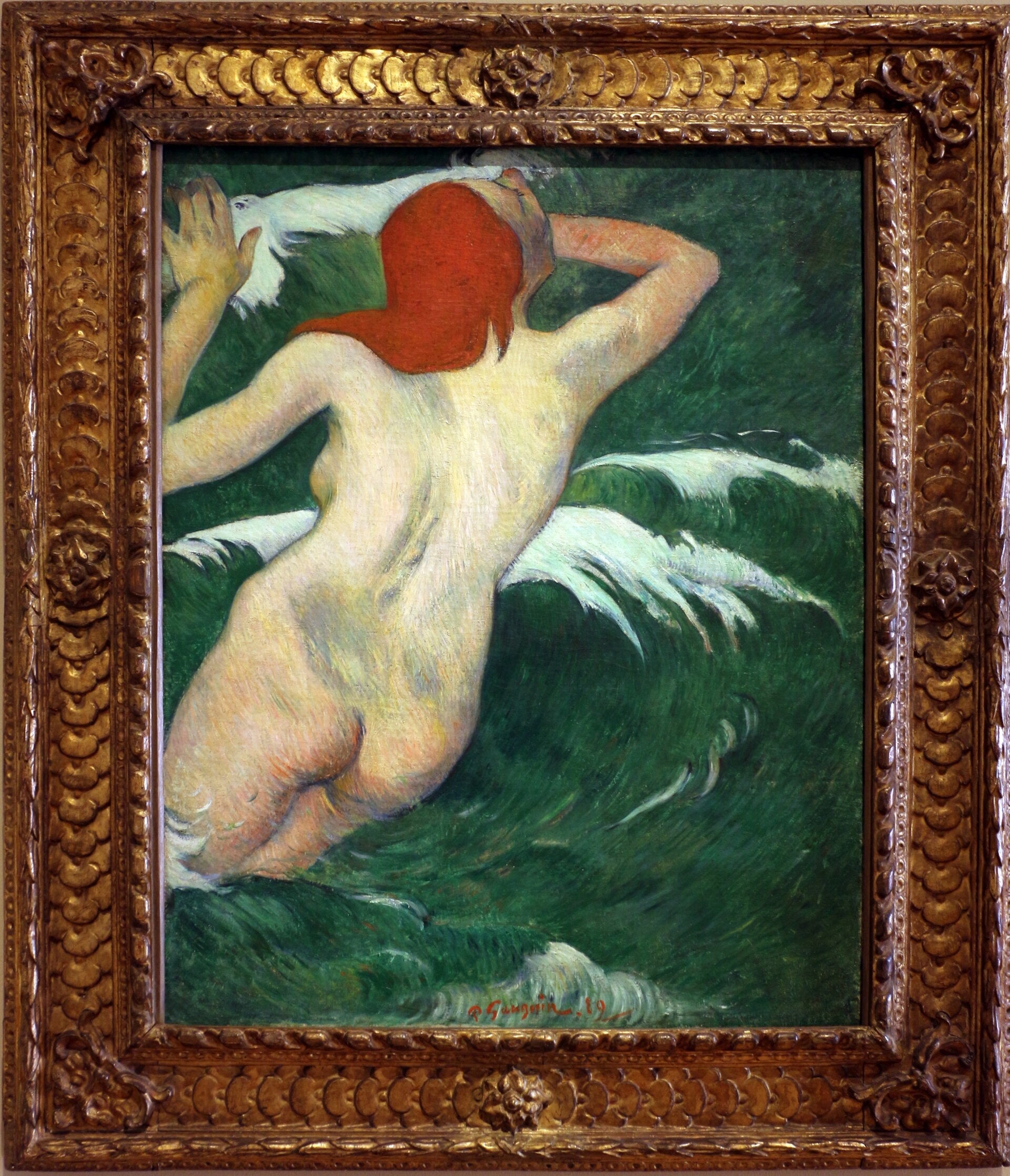 In the Waves - Paul Gauguin