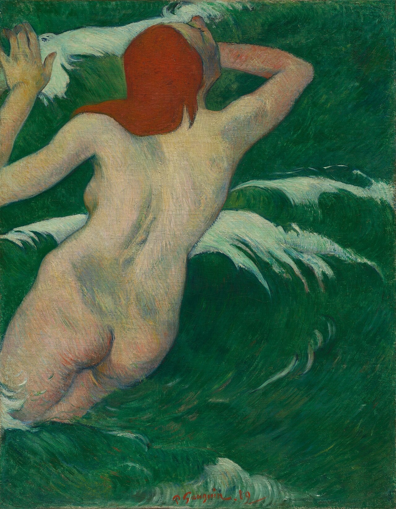 In the Waves - Paul Gauguin